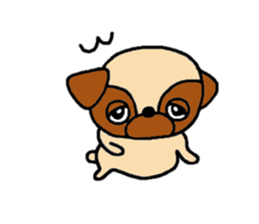 Pug Pug Dog sticker #10165343