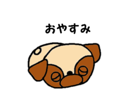 Pug Pug Dog sticker #10165350