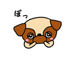Pug Pug Dog sticker #10165358
