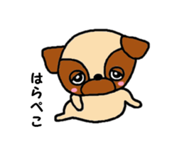 Pug Pug Dog sticker #10165363