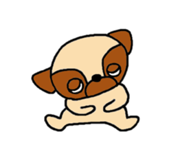 Pug Pug Dog sticker #10165365