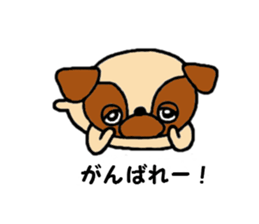 Pug Pug Dog sticker #10165367