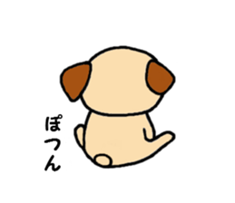 Pug Pug Dog sticker #10165371
