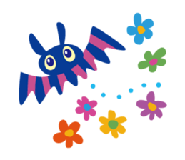 striped animals sticker #10165544