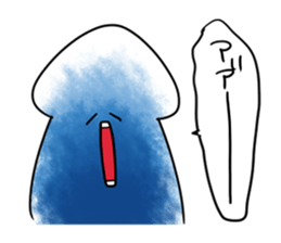 Squid stamp sticker #10165705