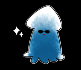 Squid stamp sticker #10165707