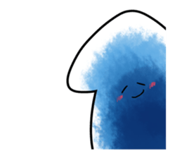 Squid stamp sticker #10165716