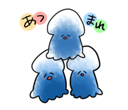 Squid stamp sticker #10165728