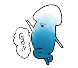 Squid stamp sticker #10165735