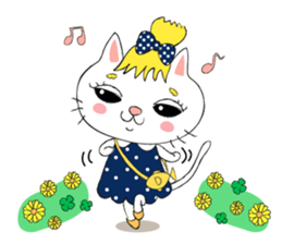 Cute and stylish cat Shirasu sticker #10165897