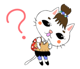 Cute and stylish cat Shirasu sticker #10165902