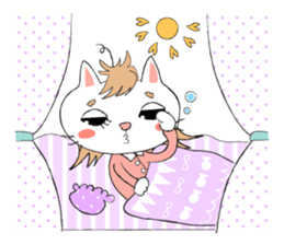 Cute and stylish cat Shirasu sticker #10165915