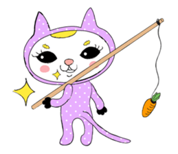 Cute and stylish cat Shirasu sticker #10165920