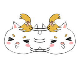 Cute and stylish cat Shirasu sticker #10165923