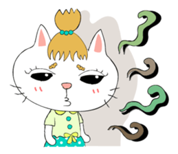 Cute and stylish cat Shirasu sticker #10165932