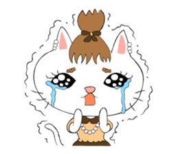 Cute and stylish cat Shirasu sticker #10165933