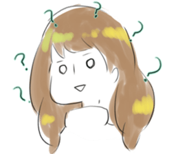 on mayu-chan sticker #10166137