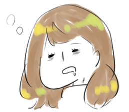 on mayu-chan sticker #10166142