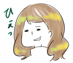 on mayu-chan sticker #10166146