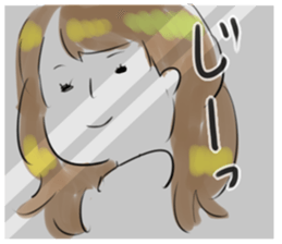 on mayu-chan sticker #10166147