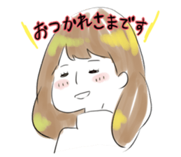 on mayu-chan sticker #10166148