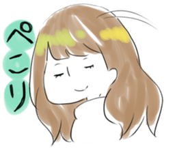 on mayu-chan sticker #10166150