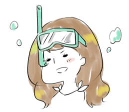 on mayu-chan sticker #10166153