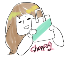 on mayu-chan sticker #10166155