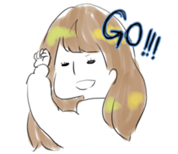 on mayu-chan sticker #10166161