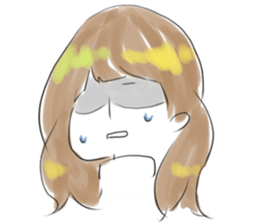 on mayu-chan sticker #10166162