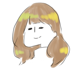 on mayu-chan sticker #10166163