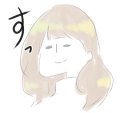 on mayu-chan sticker #10166164