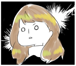 on mayu-chan sticker #10166168