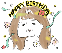 on mayu-chan sticker #10166174