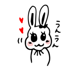 ON OFF Rabbit sticker #10166296