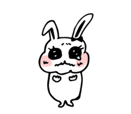 ON OFF Rabbit sticker #10166303