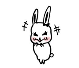 ON OFF Rabbit sticker #10166304