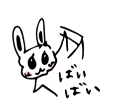 ON OFF Rabbit sticker #10166305