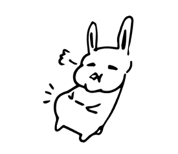 ON OFF Rabbit sticker #10166312