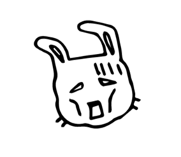 ON OFF Rabbit sticker #10166313