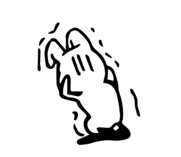 ON OFF Rabbit sticker #10166317