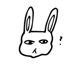 ON OFF Rabbit sticker #10166320