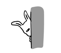ON OFF Rabbit sticker #10166324
