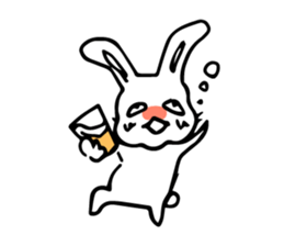 ON OFF Rabbit sticker #10166326