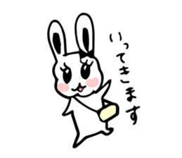 ON OFF Rabbit sticker #10166328