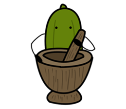 Fruits: Apple Papaya Banana Orange sticker #10166705