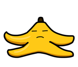 Fruits: Apple Papaya Banana Orange sticker #10166706