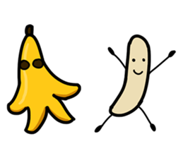Fruits: Apple Papaya Banana Orange sticker #10166710