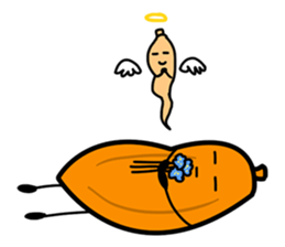 Fruits: Apple Papaya Banana Orange sticker #10166717