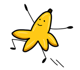 Fruits: Apple Papaya Banana Orange sticker #10166722